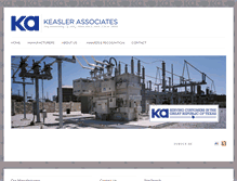 Tablet Screenshot of keasler.com